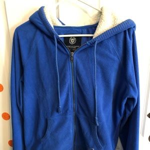 American Eagle fleece zip jacket